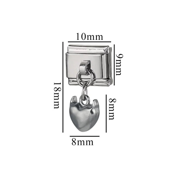 Stainless Steel Pendant Bracelet And Diy Jewelry With Totem Pattern And Electroplating Process In Cute Small Style And Animal Theme