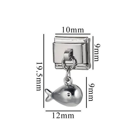 Stainless Steel Pendant Bracelet And Diy Jewelry With Totem Pattern And Electroplating Process In Cute Small Style And Animal Theme