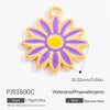Stainless Steel Pendant Daisy Butterfly Oil Drop Totem Fashion Ol Handmade Jewelry Accessories