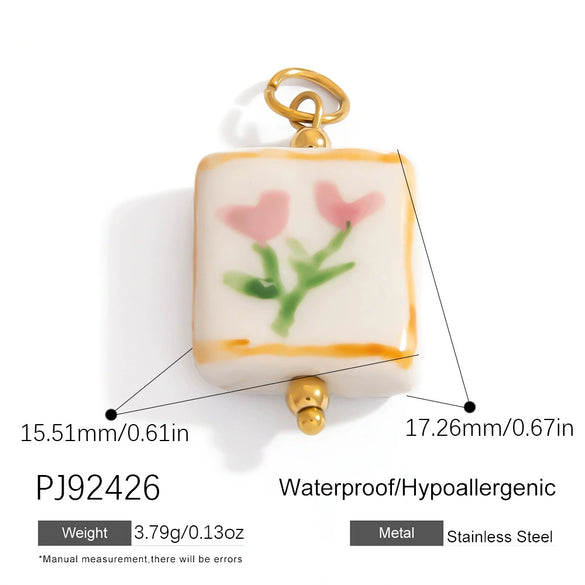 Stainless Steel Pendant Jewelry Accessories With Colorpreserving And Electroplating Style