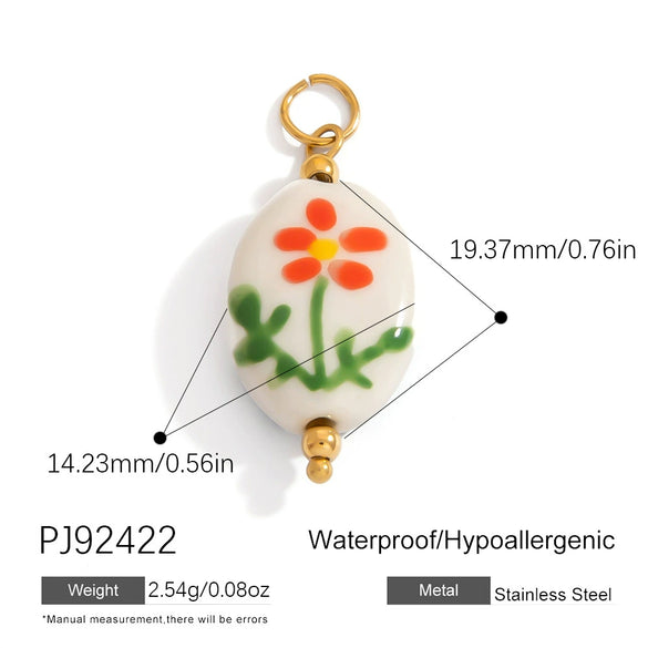 Stainless Steel Pendant Jewelry Accessories With Colorpreserving And Electroplating Style