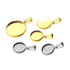 Stainless Steel Pendant Jewelry Accessories With Totem Pattern And Electroplating Process