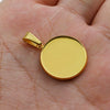 Stainless Steel Pendant Jewelry Accessories With Totem Pattern And Electroplating Process
