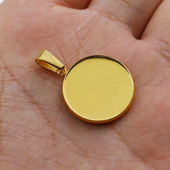Stainless Steel Pendant Jewelry Accessories With Totem Pattern And Electroplating Process