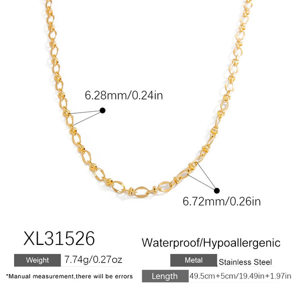 Stainless Steel Pendant Necklace With Sea Life Pattern Electroplated In Holiday Style For Women
