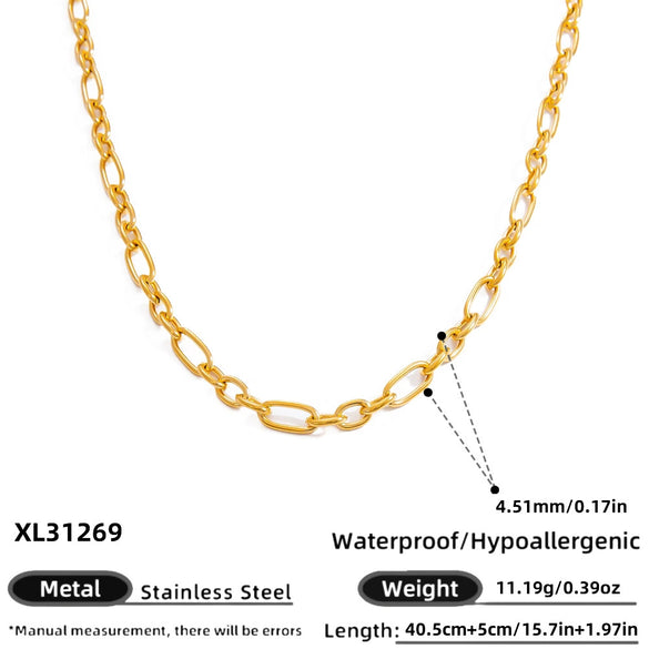 Stainless Steel Pendant Necklace With Sea Life Pattern Electroplated In Holiday Style For Women