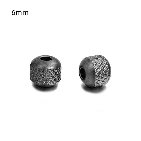 Stainless Steel Pineapple Beads Jewelry Accessories For Diy Bracelet And Necklace With Electroplating Treatment