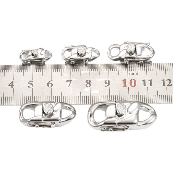 Stainless Steel Polished Dragon Buckle Jewelry Accessories For Necklace And Bracelet