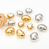 Stainless Steel Polished Heartshaped Pendant Necklace Bracelet With High Polishing And Laser Logo Electroplating Treatment