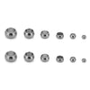 Stainless Steel Positioning Beads For Diy Pearl Necklace And Bracelet Accessories Simple Style With Smooth Pattern And Vacuum Plating