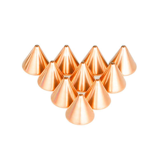 Stainless Steel Punk Accessories Electroplating Geometric Earrings Lip Nail Eyebrow Nail Umbilical Nail Replacement Ball Pointed