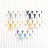 Stainless Steel Punk Accessories Electroplating Geometric Earrings Lip Nail Eyebrow Nail Umbilical Nail Replacement Ball Pointed