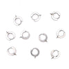 Stainless Steel Punk Ear Clip Welding Ring Electroplated Diy Jewelry Accessories