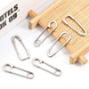 Stainless Steel Punk Pin Jewelry Necklace Bracelet Accessories Electroplated