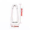Stainless Steel Punk Pin Jewelry Necklace Bracelet Accessories Electroplated