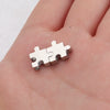 Stainless Steel Puzzle Small Hole Bead Mirror Polished Pendant Diy Jewelry Accessories