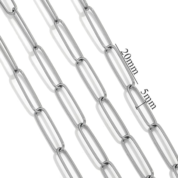 Stainless Steel Pvd Gold Plated Cross Chain Jewelry Accessories For Necklace And Bracelet Wholesale