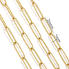 Stainless Steel Pvd Gold Plated Cross Chain Jewelry Accessories For Necklace And Bracelet Wholesale