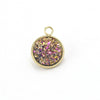 Stainless Steel Resin Baby's Breath Pendant Necklace Bracelet Jewelry Accessories Electroplated