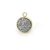 Stainless Steel Resin Baby's Breath Pendant Necklace Bracelet Jewelry Accessories Electroplated