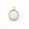 Stainless Steel Resin Baby's Breath Pendant Necklace Bracelet Jewelry Accessories Electroplated