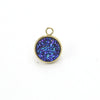Stainless Steel Resin Baby's Breath Pendant Necklace Bracelet Jewelry Accessories Electroplated