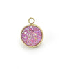 Stainless Steel Resin Baby's Breath Pendant Necklace Bracelet Jewelry Accessories Electroplated