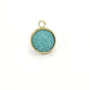 Stainless Steel Resin Baby's Breath Pendant Necklace Bracelet Jewelry Accessories Electroplated