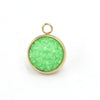 Stainless Steel Resin Baby's Breath Pendant Necklace Bracelet Jewelry Accessories Electroplated