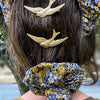 Stainless Steel Retro Bird Hairpin Hair Accessories For Women With Electroplating Design