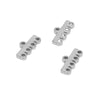 Stainless Steel Retro Style Porous Tassel Earrings Connector And Hairpin Pendant Holder Jewelry Accessories With Electroplating