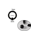 Stainless Steel Round Ball Clip Punk Stylish Electroplated Unisex Nose Ring Earring