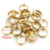 Stainless Steel Round Bead Electroplated Diy Jewelry Accessories Bracelet Necklace Spacer