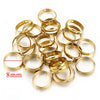 Stainless Steel Round Bead Electroplated Diy Jewelry Accessories Bracelet Necklace Spacer