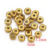 Stainless Steel Round Beads For Diy Bracelet And Necklace Vacuum Plating Electroplating