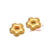 Stainless Steel Round Cake Flower Hexagonal Pendant Jewelry With Electroplating For Necklace And Bracelet