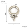 Stainless Steel Round Geometric Handmade Jewelry Buckle 18K Goldplated For Necklace Bracelet
