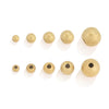 Stainless Steel Round Loose Beads Electroplated Diy Jewelry Accessories For Bracelet