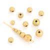 Stainless Steel Round Loose Beads Electroplated Diy Jewelry Accessories For Bracelet