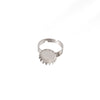 Stainless Steel Round Ring Jewelry Accessories Electroplated