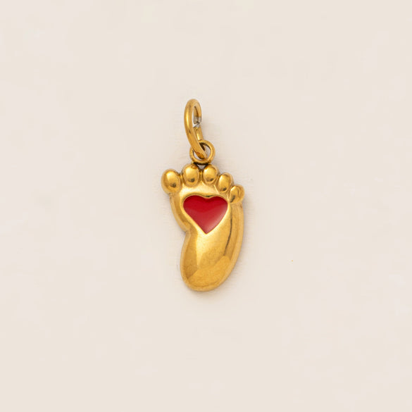 Stainless Steel Rugby Keychain With Rainbow Butterfly Ins Style Electroplating Process