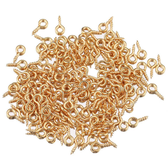 Stainless Steel Sheep Eye Nails And Screws Electroplated Diy Handmade Jewelry Accessories For Necklace Key Chain Connection