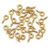 Stainless Steel Sheep Eye Nails And Screws Electroplated Diy Handmade Jewelry Accessories For Necklace Key Chain Connection