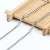 Stainless Steel Side Chain Jewelry Chain Vacuum Gold Electroplated Fashion Geometric Diy Necklace Bracelet Matching Chain