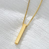 Fashion Geometric 304 Stainless Steel Plating 18K Gold Plated Unisex Necklace