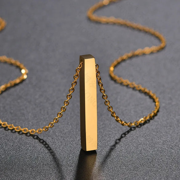 Fashion Geometric 304 Stainless Steel Plating 18K Gold Plated Unisex Necklace
