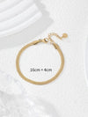 Stainless Steel Simple Style Classic Style Solid Color Bracelets