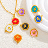 Stainless Steel Small Animal Bee Jewelry Accessories Dripping Oil Bracelet Necklace Earrings Pendant