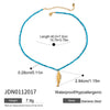 Stainless Steel Smiley Face Sun Pendant Yshaped Ball Chain Electroplated Light Luxury Minimalist Women's Jewelry