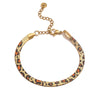 Stainless Steel Snake Bone Chain Jewelry With Snake Pattern And Electroplating For Women